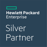 Blue Grail Infrastructure | hewlett packard enterprise silver partner vector logo | Blue Grail Infrastructure